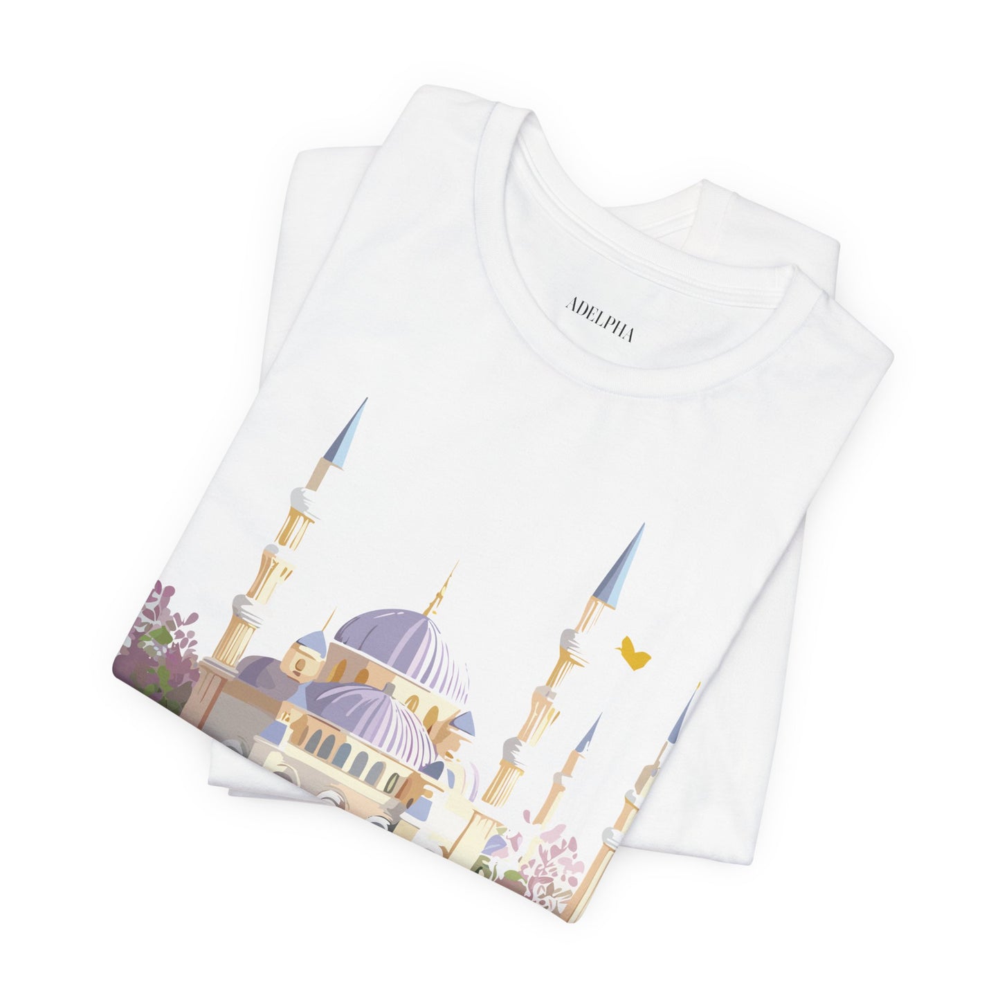 Natural Cotton Tee Shirt - Istanbul, Turkey Printify