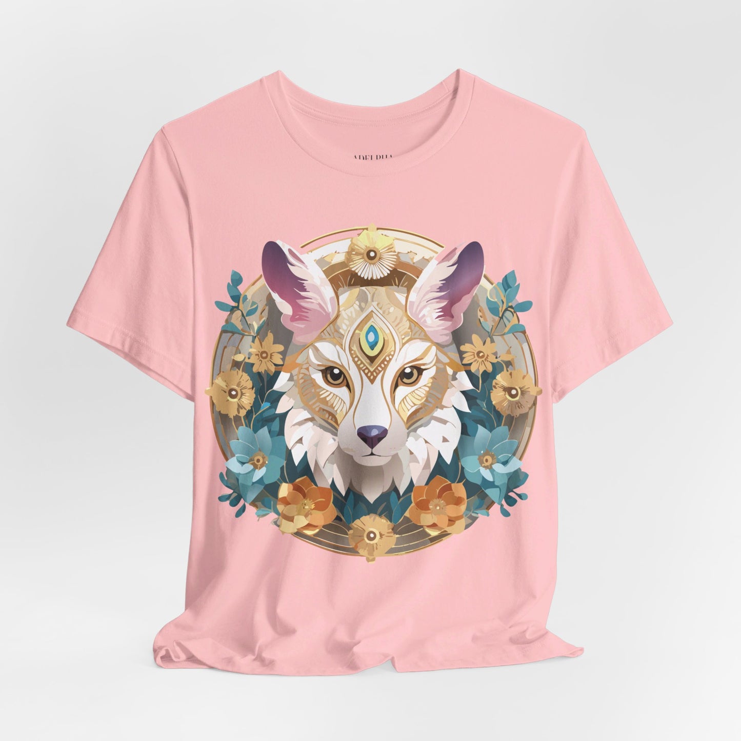 Natural Cotton Tee Shirt - Medallion Collection Printify