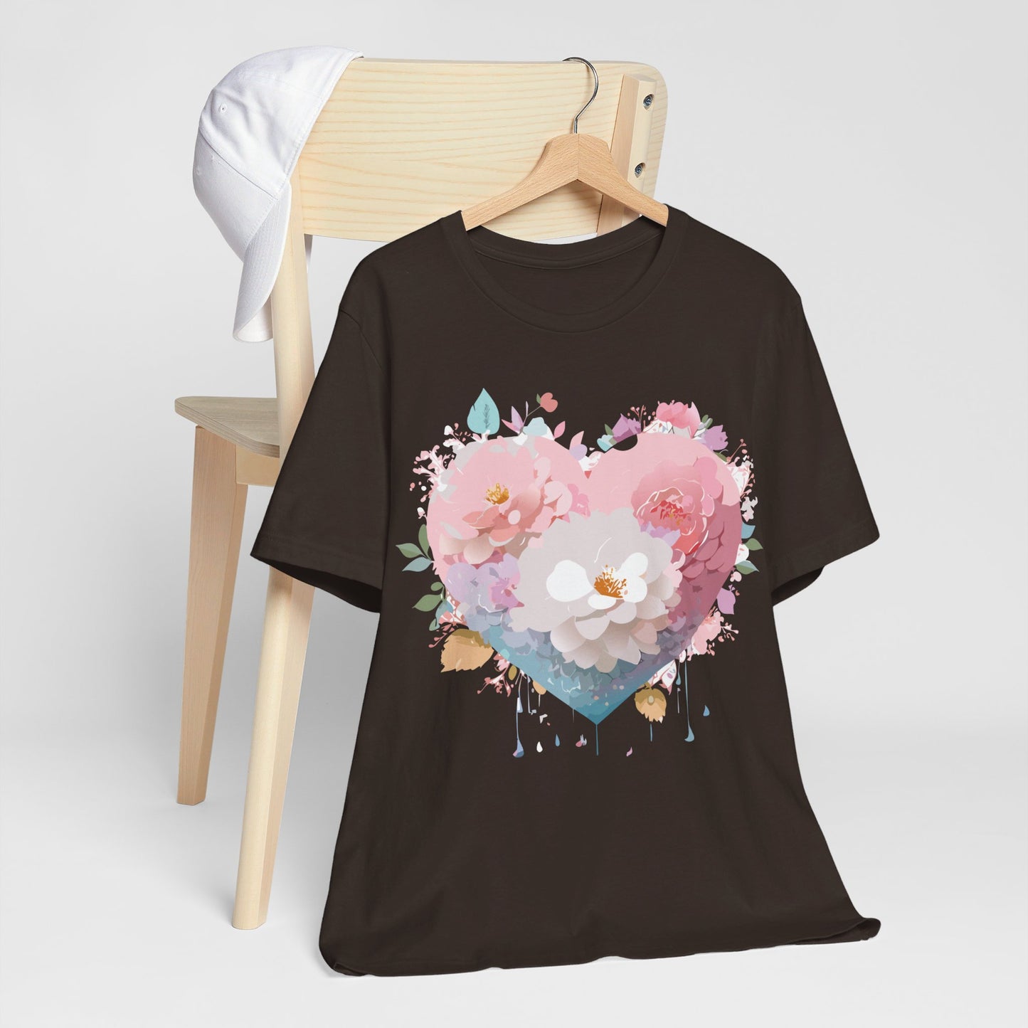 Natural Cotton Tee Shirt - Love Story Collection Printify
