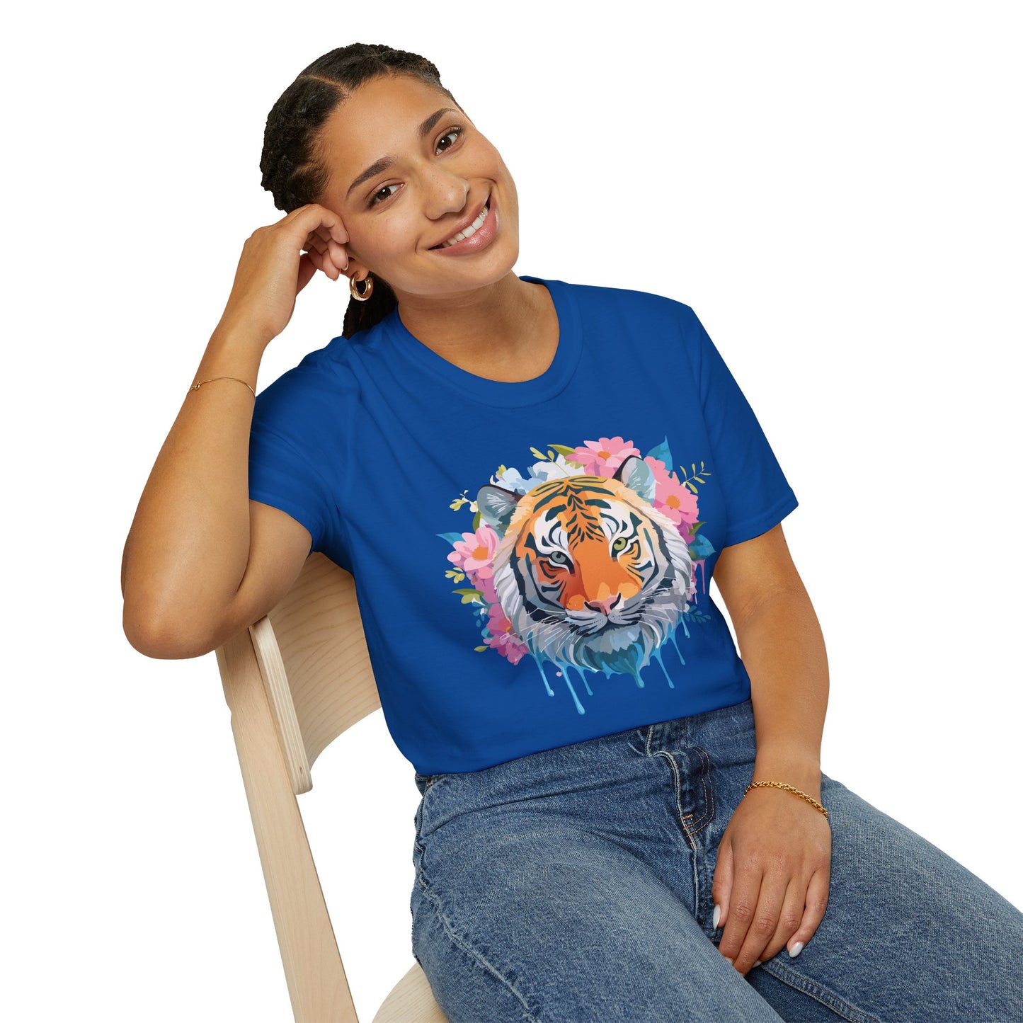 Tiger Shirt, Shirt with Tiger, Animal Tee, Shirt with Animals