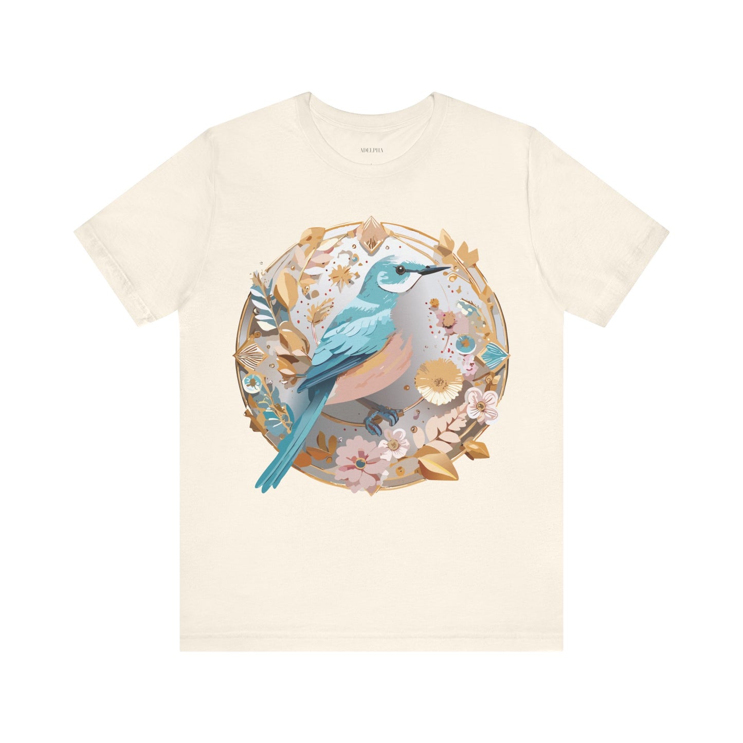 Natural Cotton Tee Shirt - Medallion Collection Printify