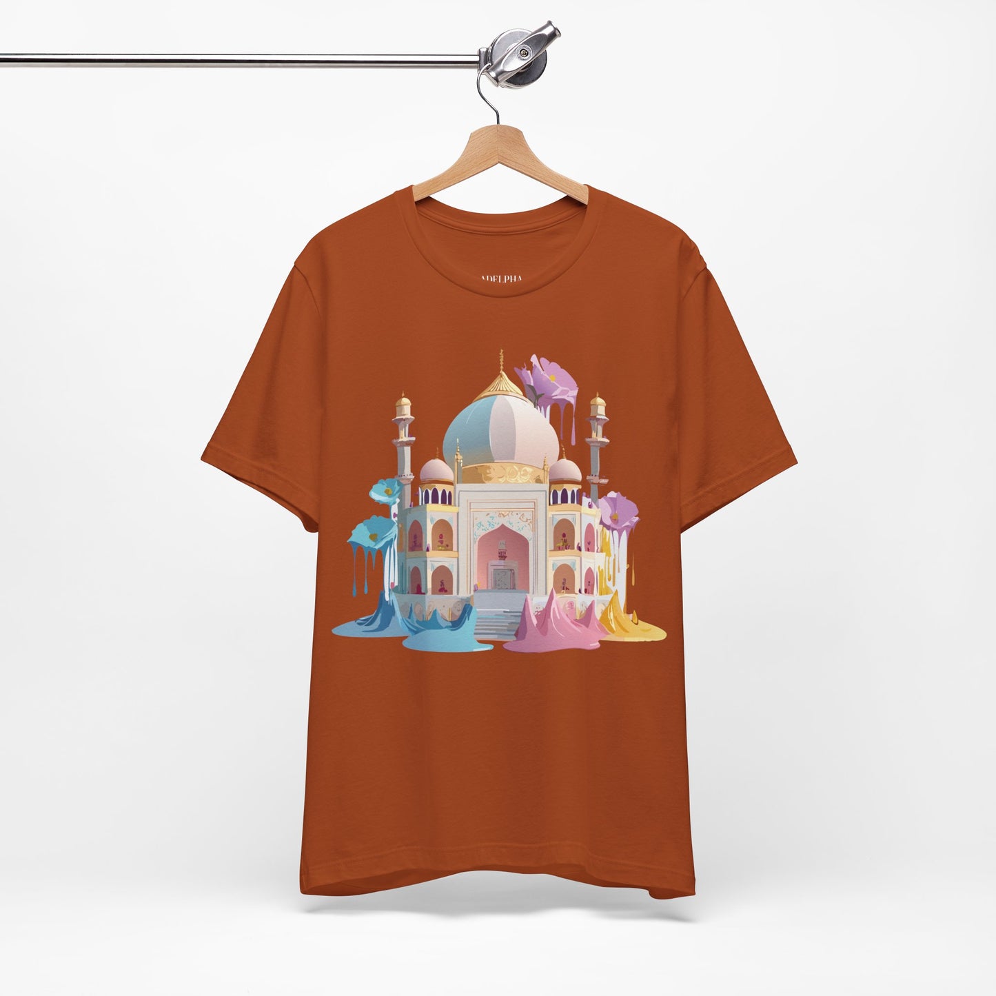 Natural Cotton Tee Shirt - Bukhara, Uzbekistan Printify