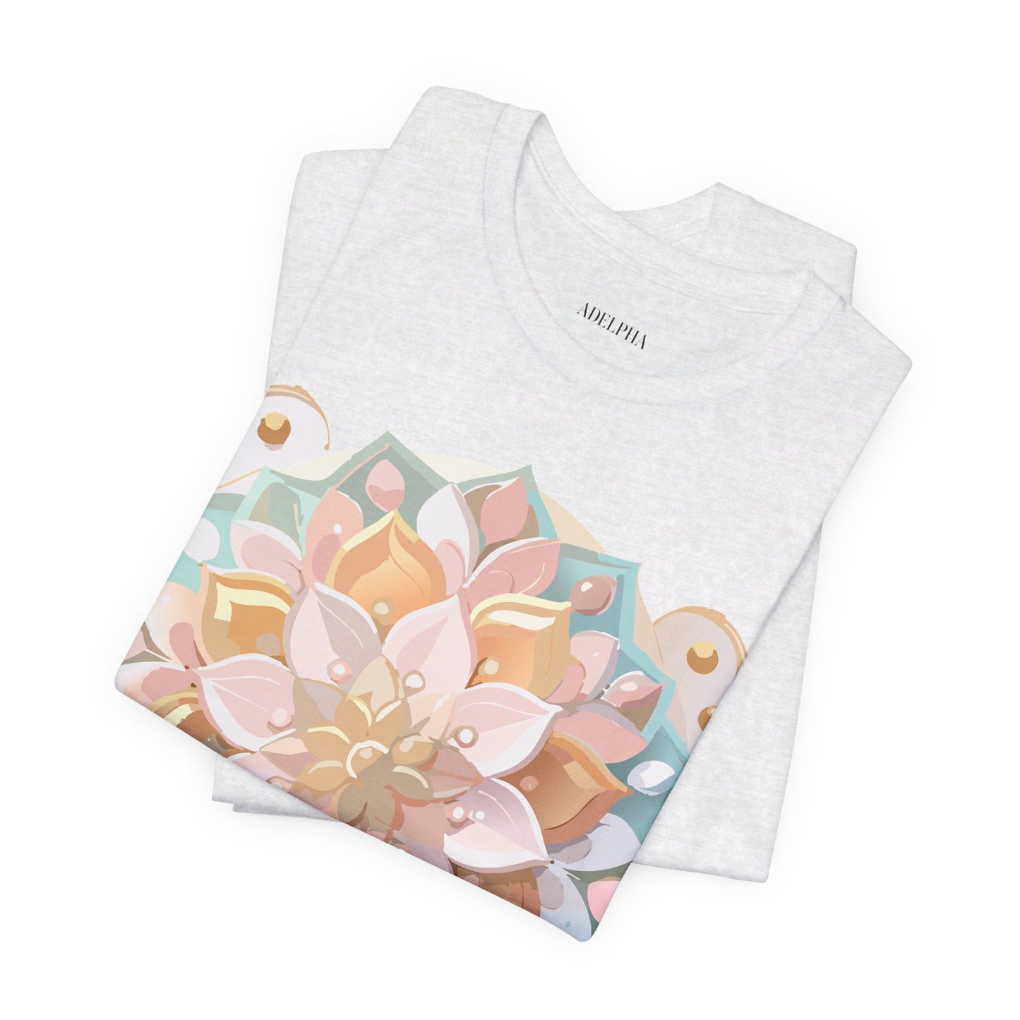 Natural Cotton Tee Shirt - Medallion Collection Printify