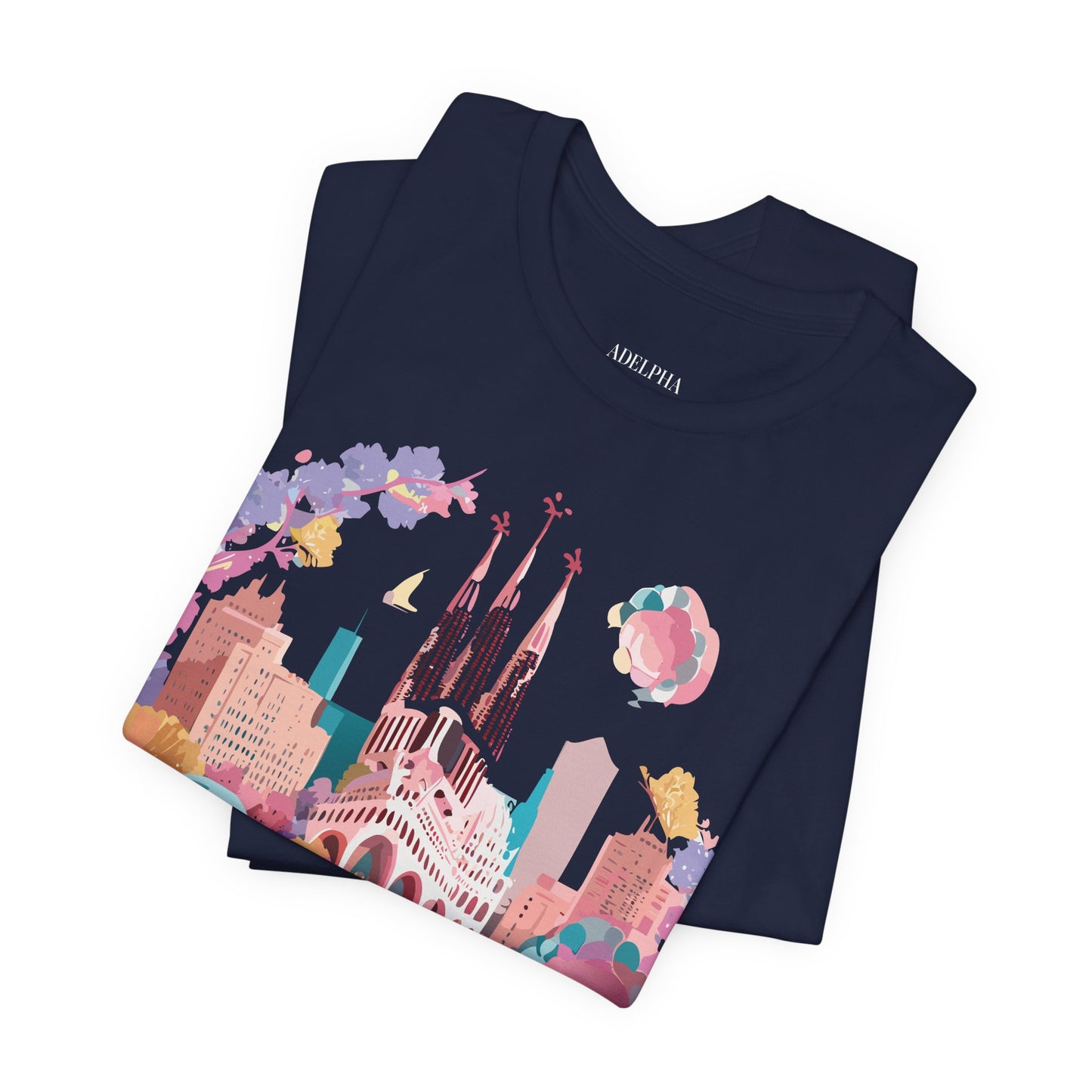 Tourist Shirt, Shirt with Barcelona - ADELPHA