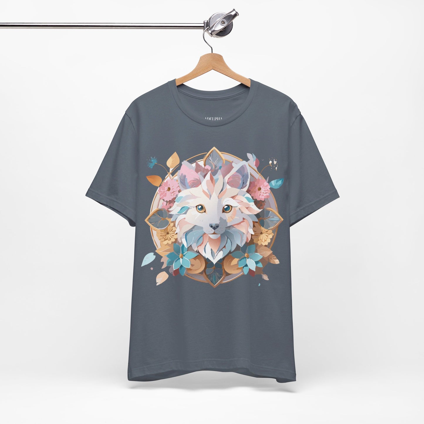Natural Cotton Tee Shirt - Medallion Collection Printify