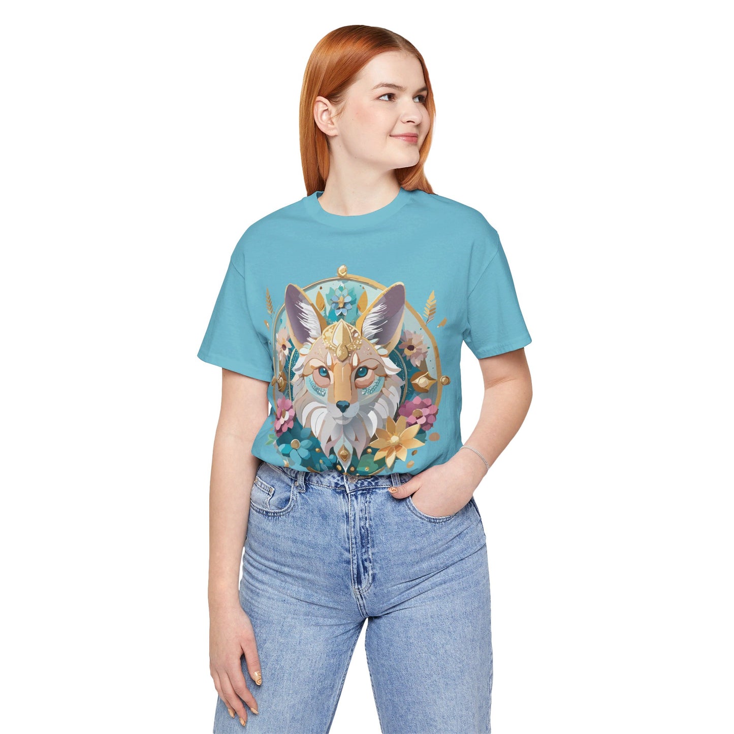 Natural Cotton Tee Shirt - Medallion Collection Printify
