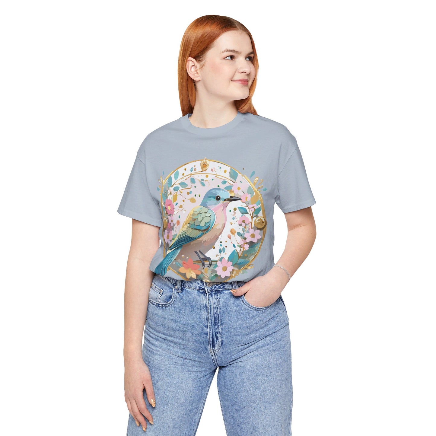 Natural Cotton Tee Shirt - Medallion Collection Printify