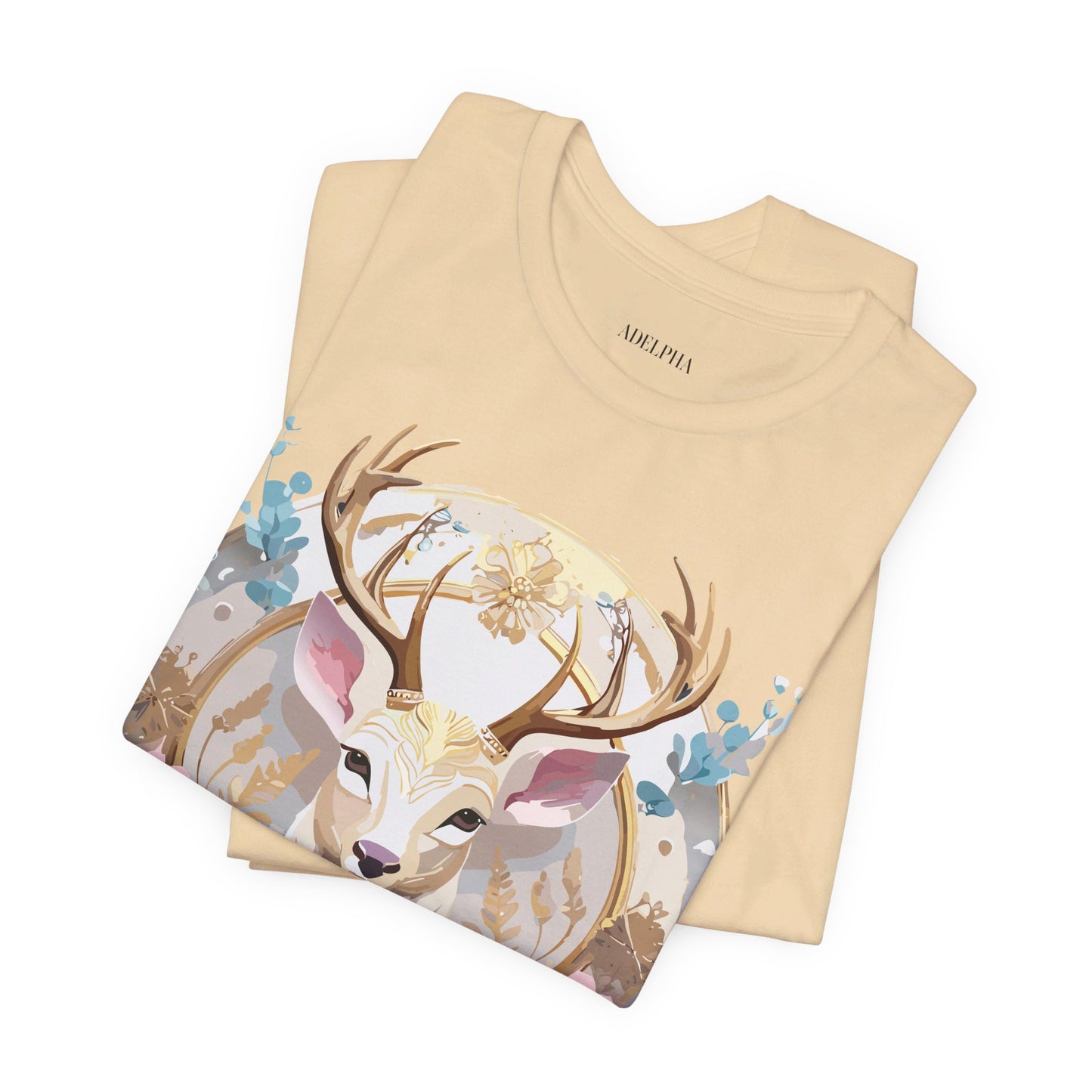 Natural Cotton Tee Shirt - Medallion Collection Printify