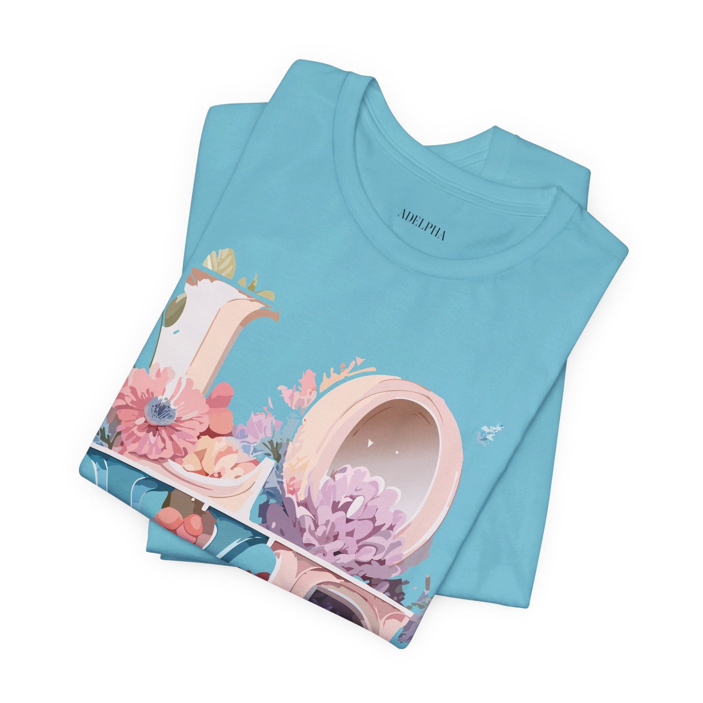 Natural Cotton Tee Shirt - Love story Collection Printify