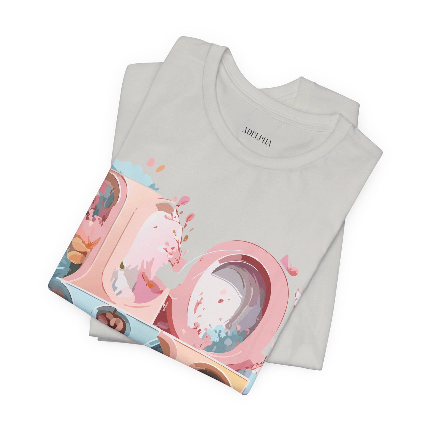 Natural Cotton Tee Shirt - Love story Collection Printify