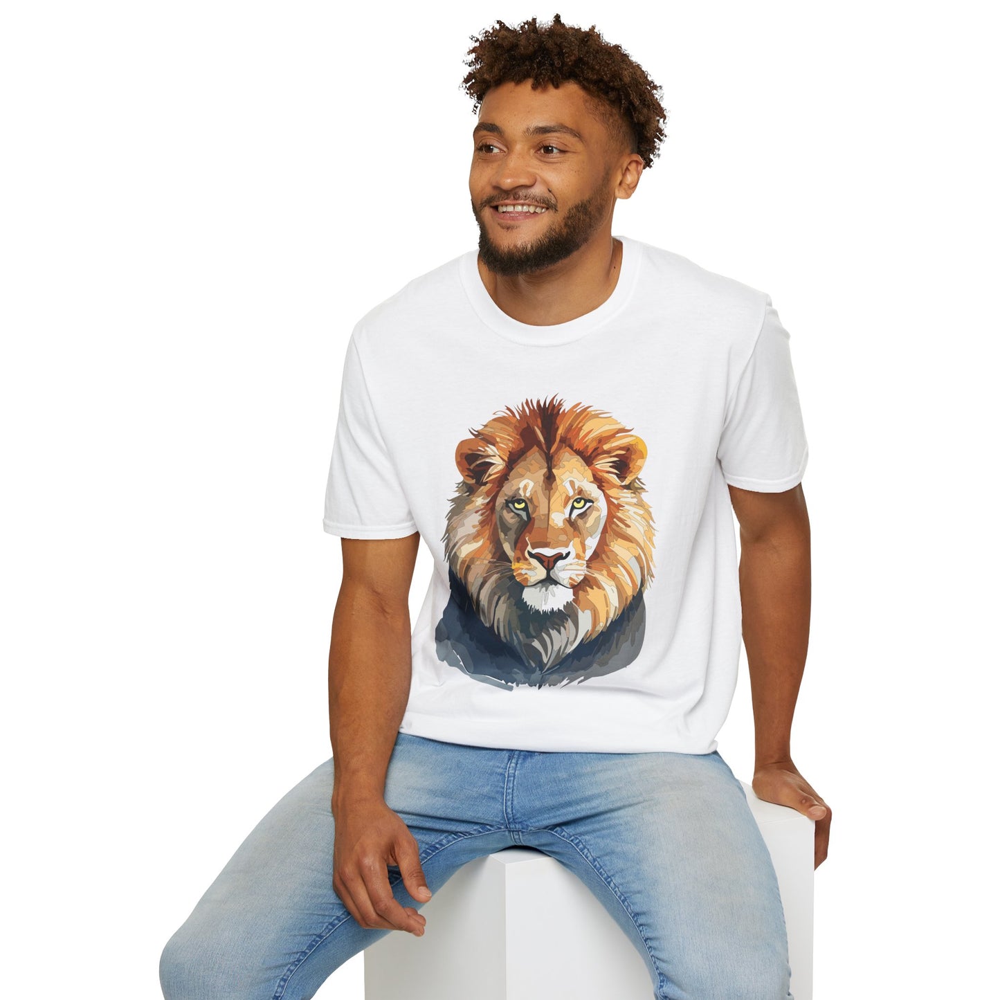 Lion Shirt, Shirt with Lion, Animal Tee, Shirt with Animals