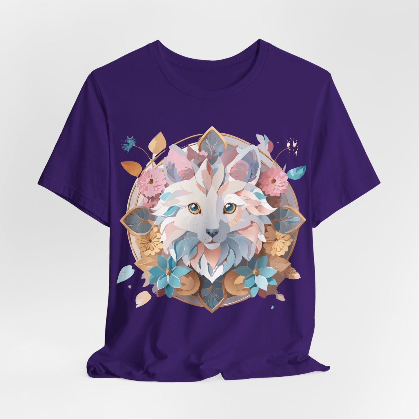 Natural Cotton Tee Shirt - Medallion Collection Printify