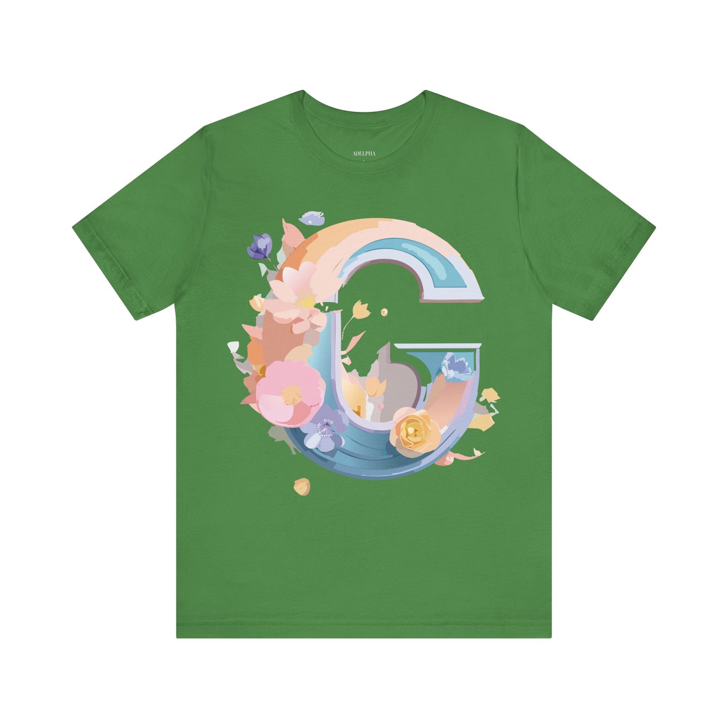 Natural Cotton Tee Shirt - Letters Collection - G Printify