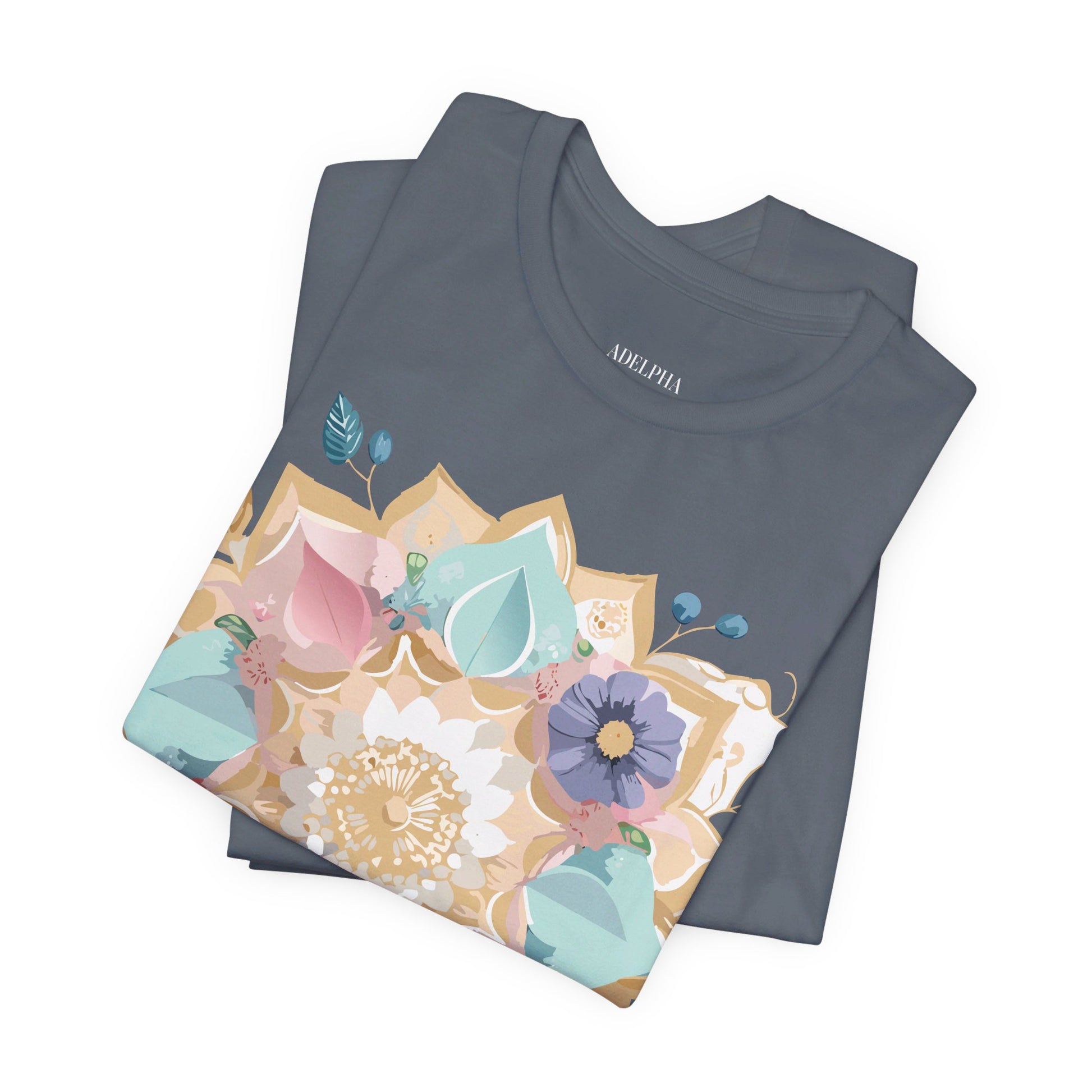 Natural Cotton Tee Shirt - Medallion Collection Printify