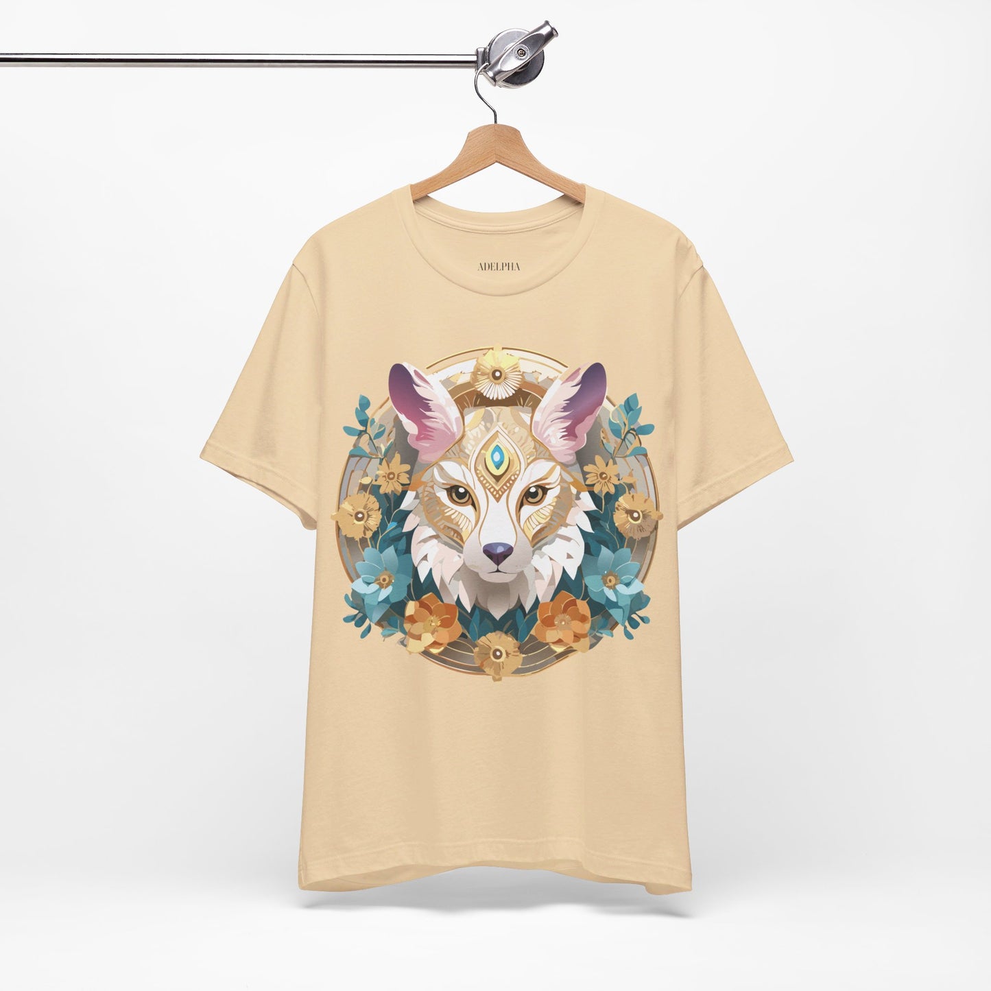 Natural Cotton Tee Shirt - Medallion Collection Printify
