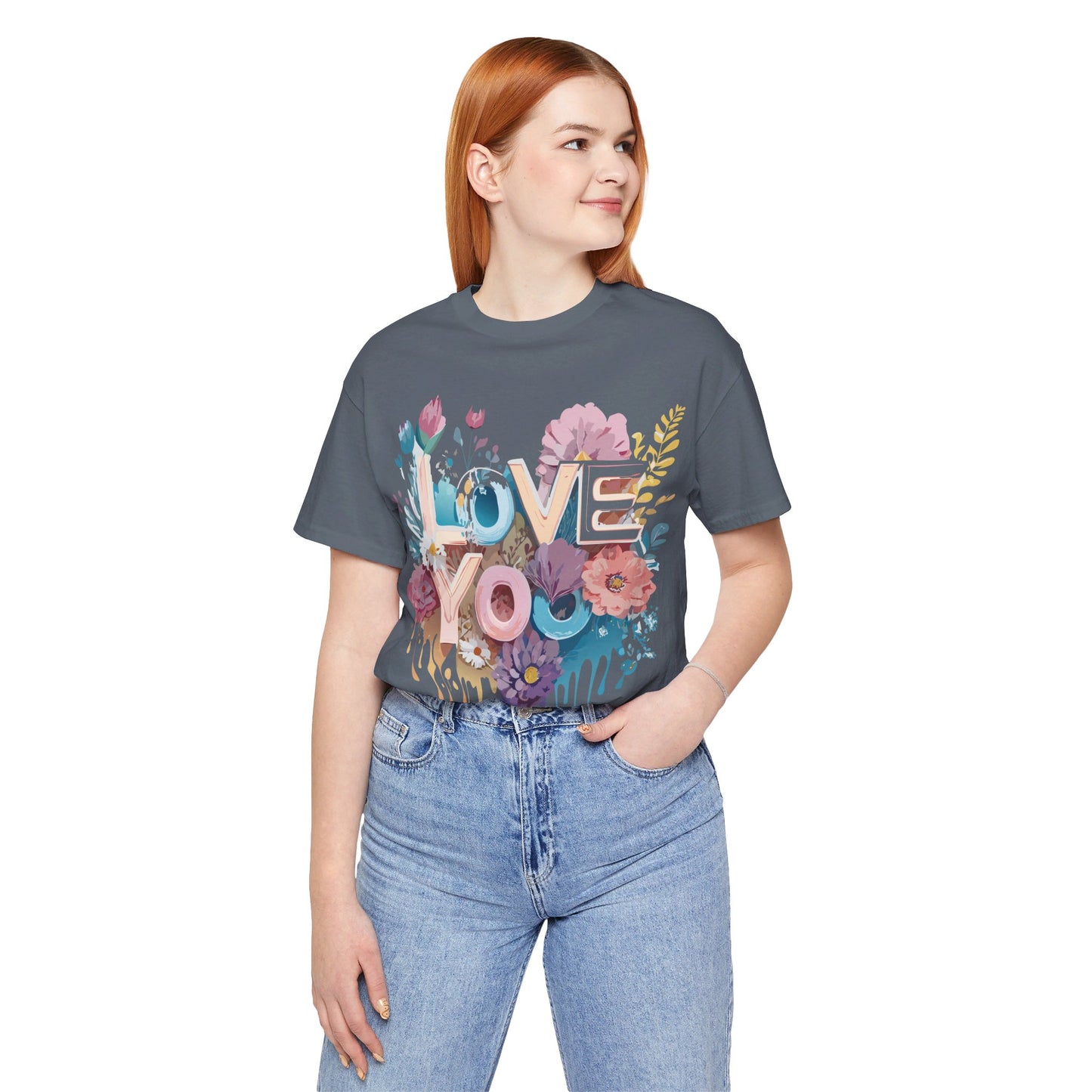 Natural Cotton Tee Shirt - Love Story Collection Printify