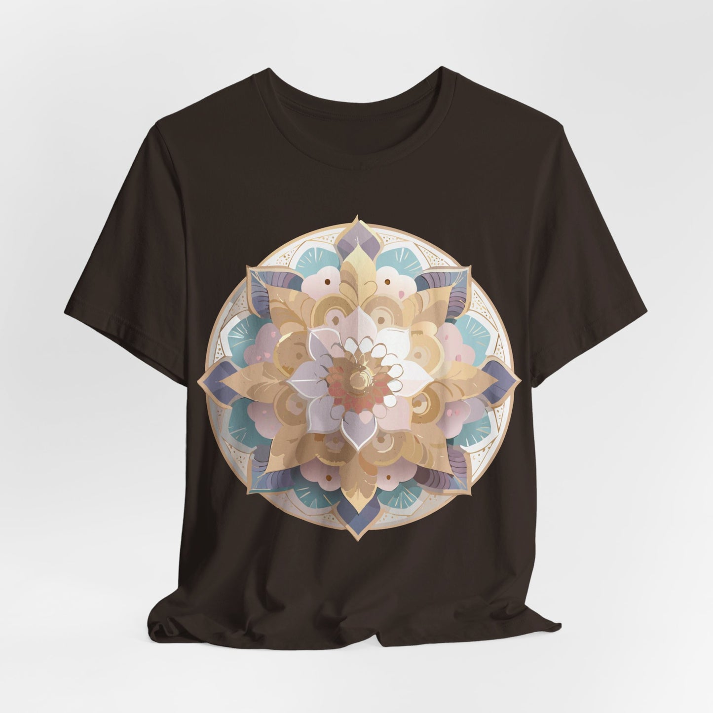Natural Cotton Tee Shirt - Medallion Collection Printify