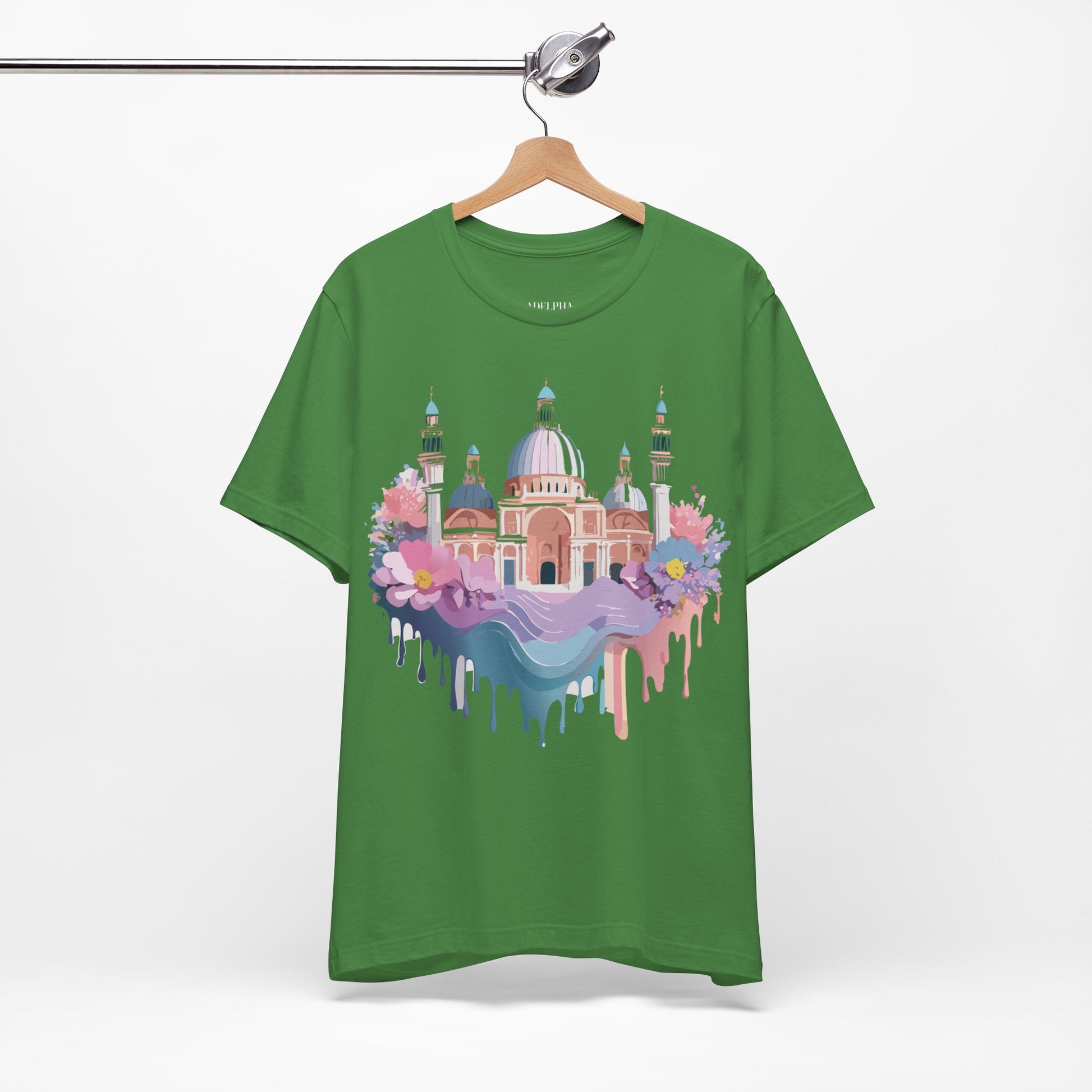 Natural Cotton Tee Shirt - Beautiful Places Collection - Venice Printify