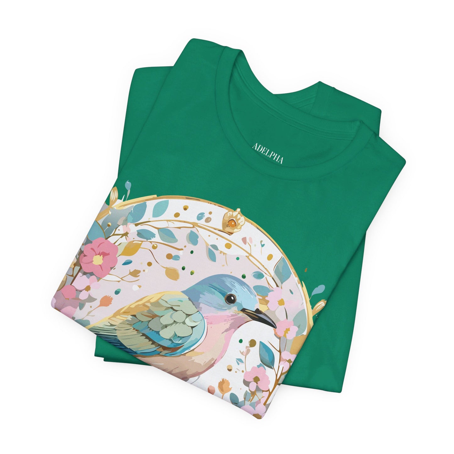 Natural Cotton Tee Shirt - Medallion Collection Printify