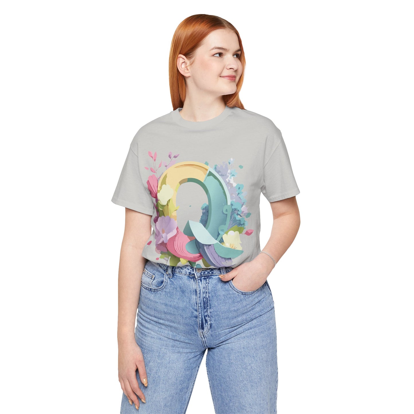 Letter Shirt, Letter Q Shirt - ADELPHA