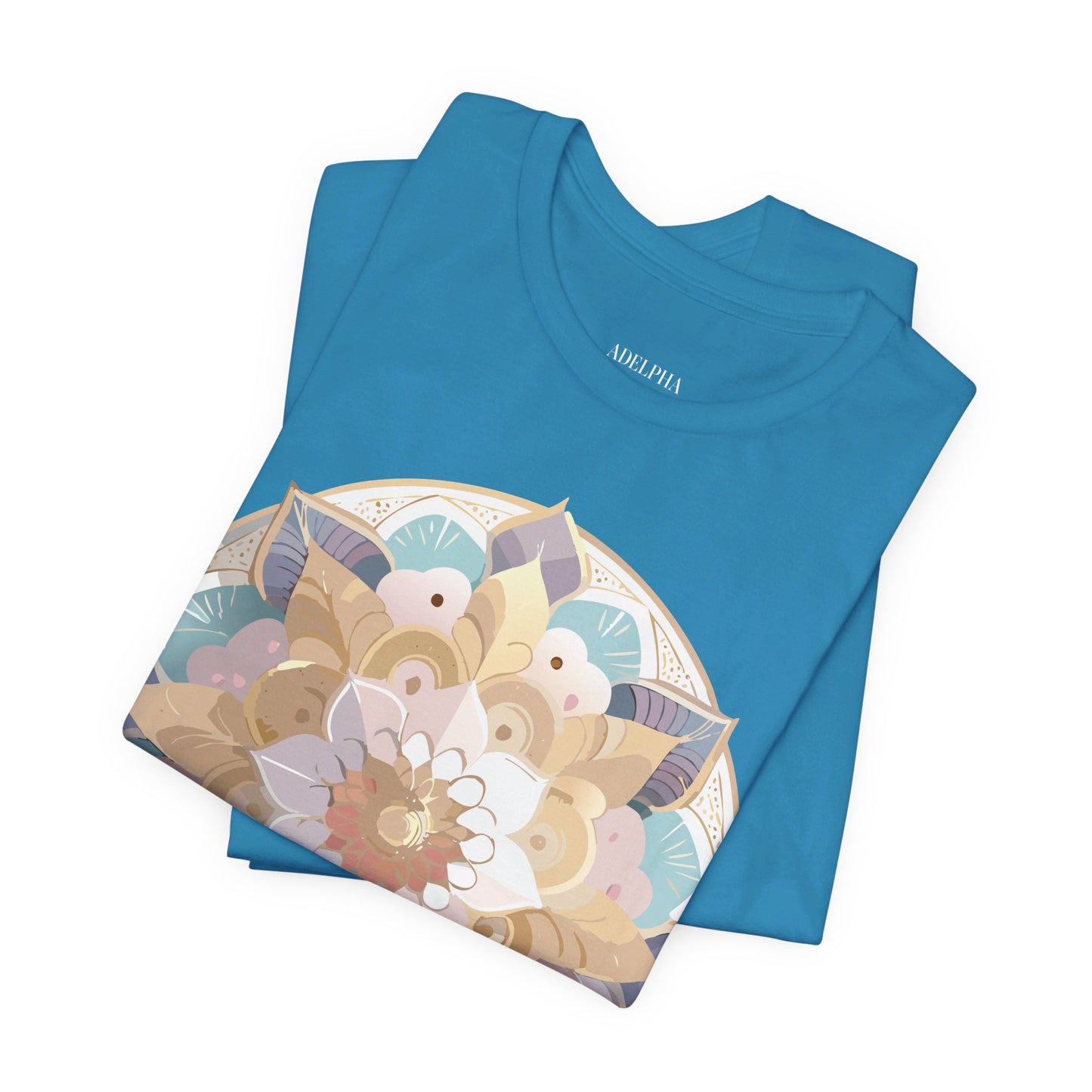 Natural Cotton Tee Shirt - Medallion Collection Printify
