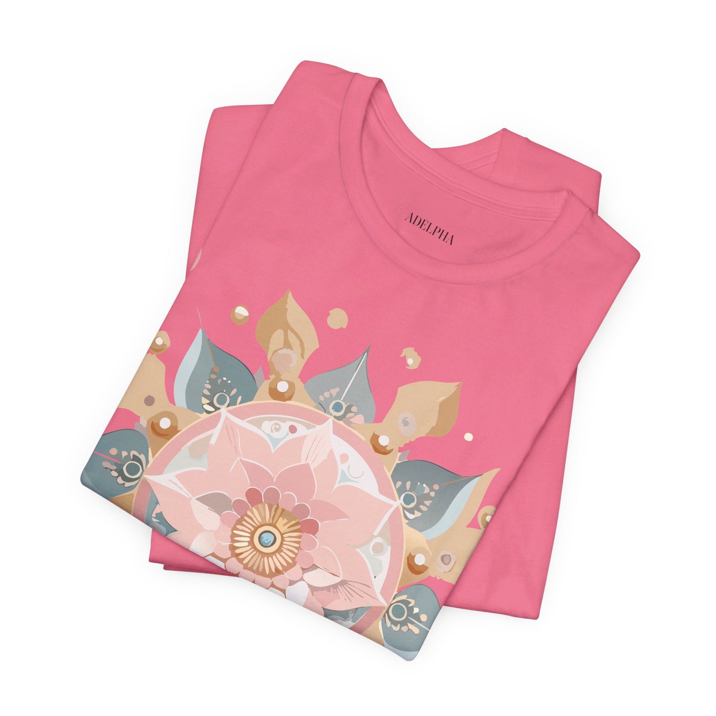 Natural Cotton Tee Shirt - Medallion Collection Printify