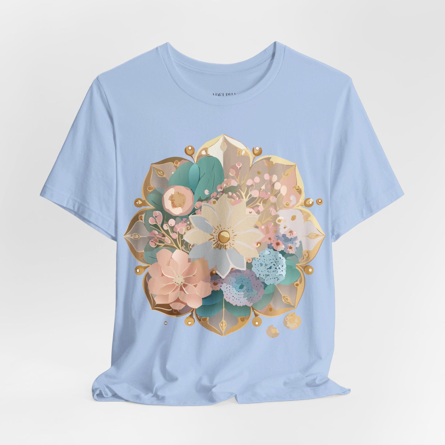 Natural Cotton Tee Shirt - Medallion Collection Printify