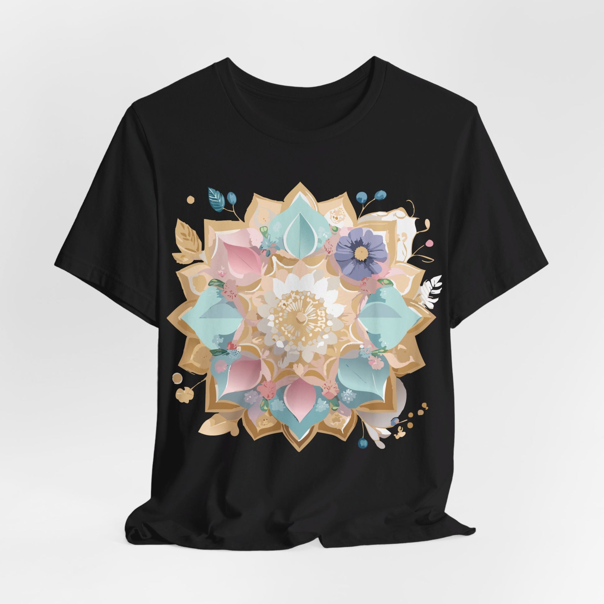Natural Cotton Tee Shirt - Medallion Collection Printify
