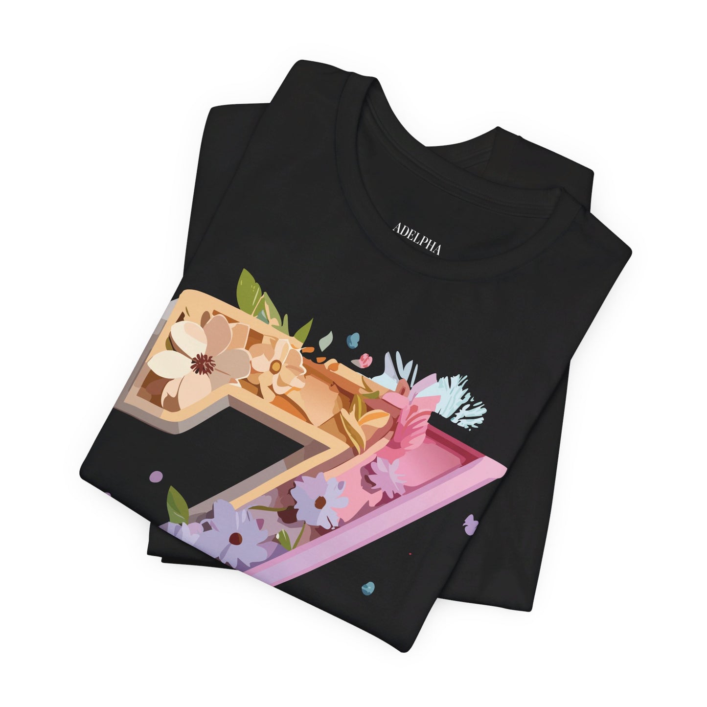 Natural Cotton Tee Shirt - Letters Collection - Z Printify