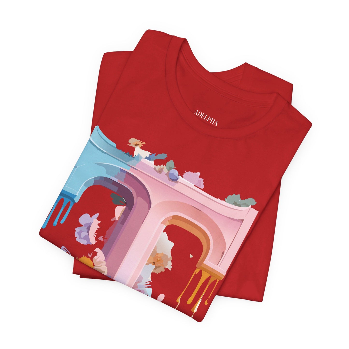 Natural Cotton Tee Shirt - Letters Collection - T Printify