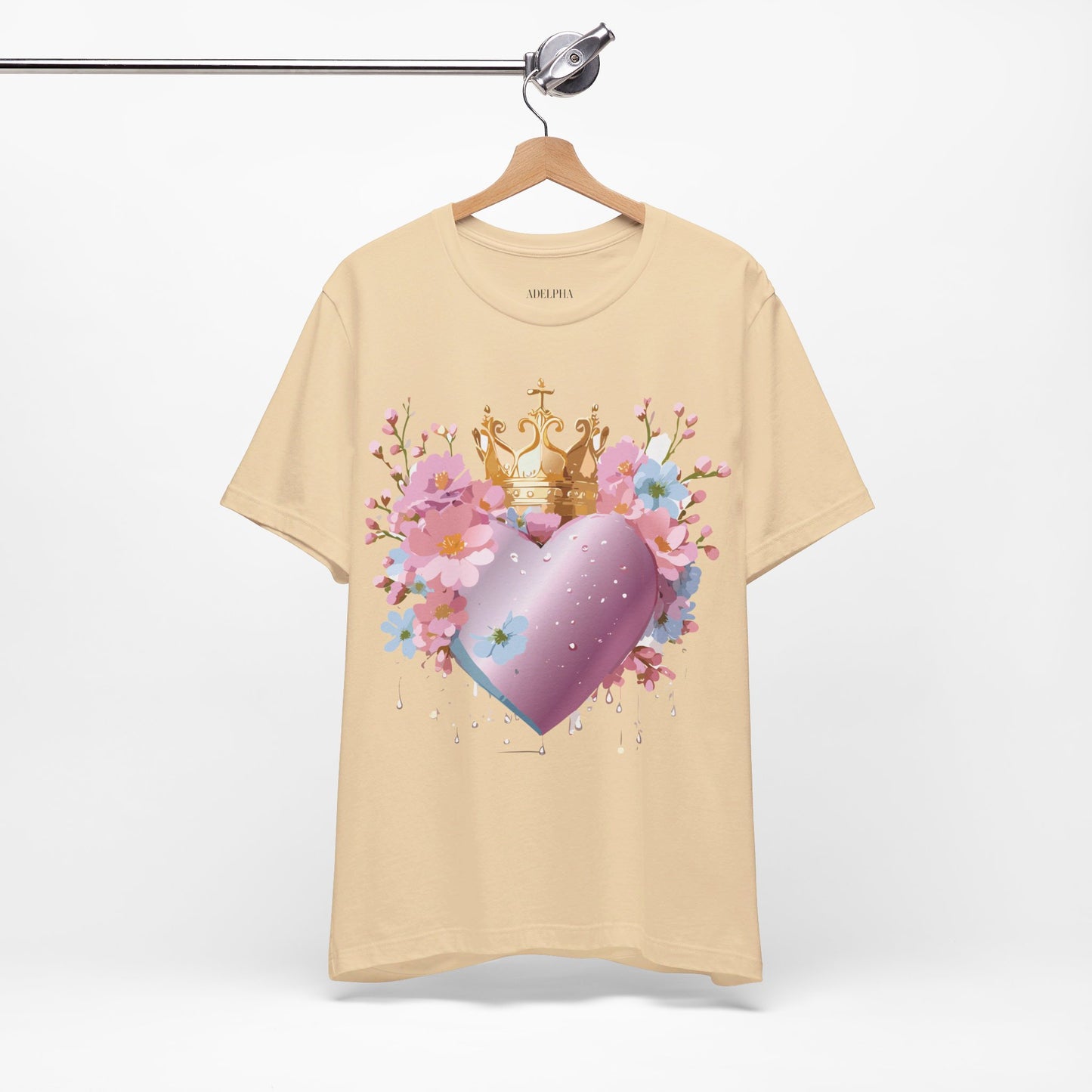 Natural Cotton Tee Shirt - Love story Collection Printify