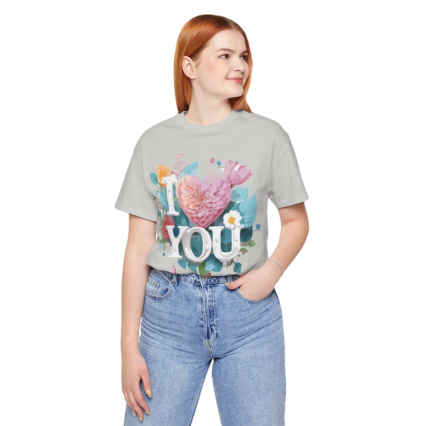 Natural Cotton Tee Shirt - Love story Collection Printify