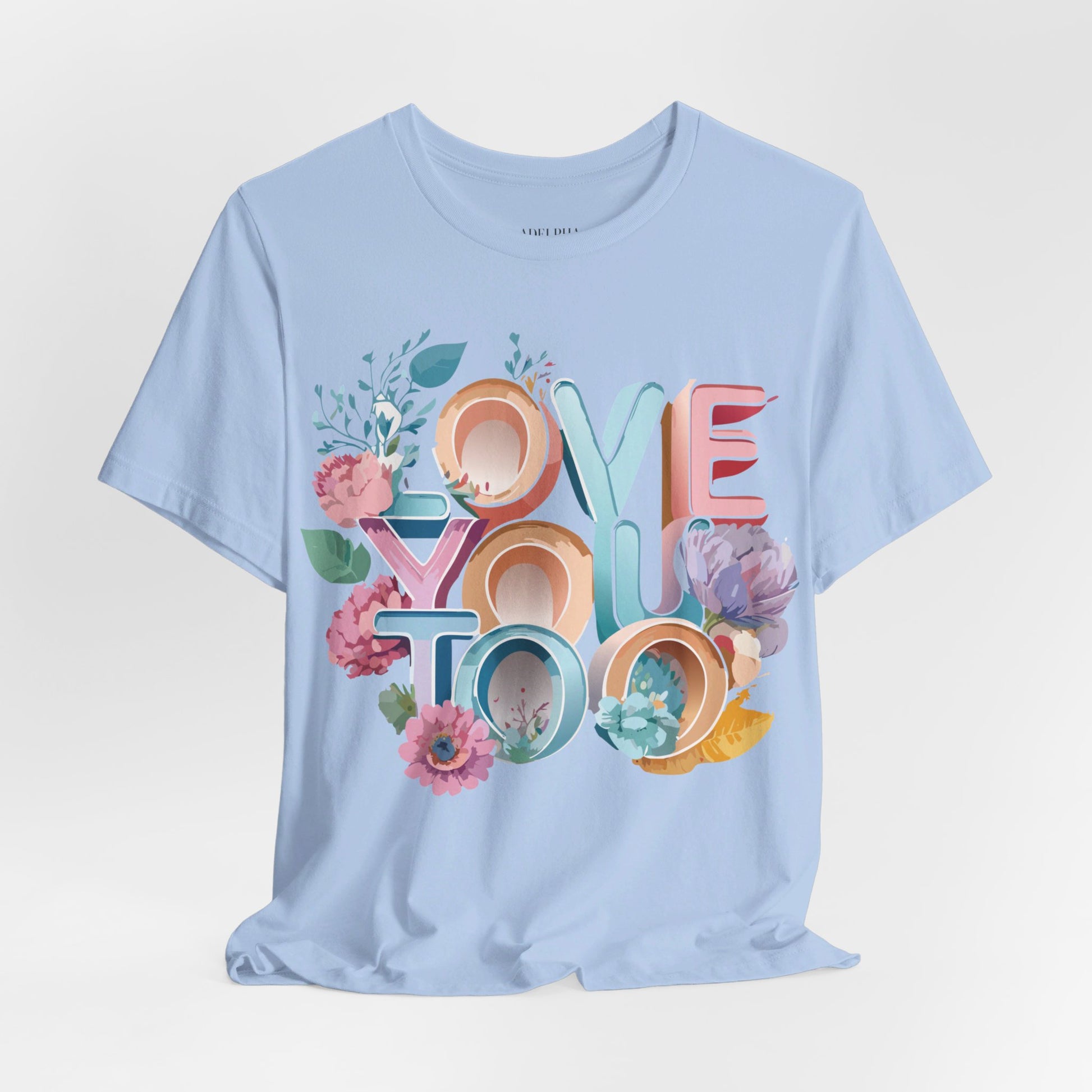 Natural Cotton Tee Shirt - Love story Collection Printify