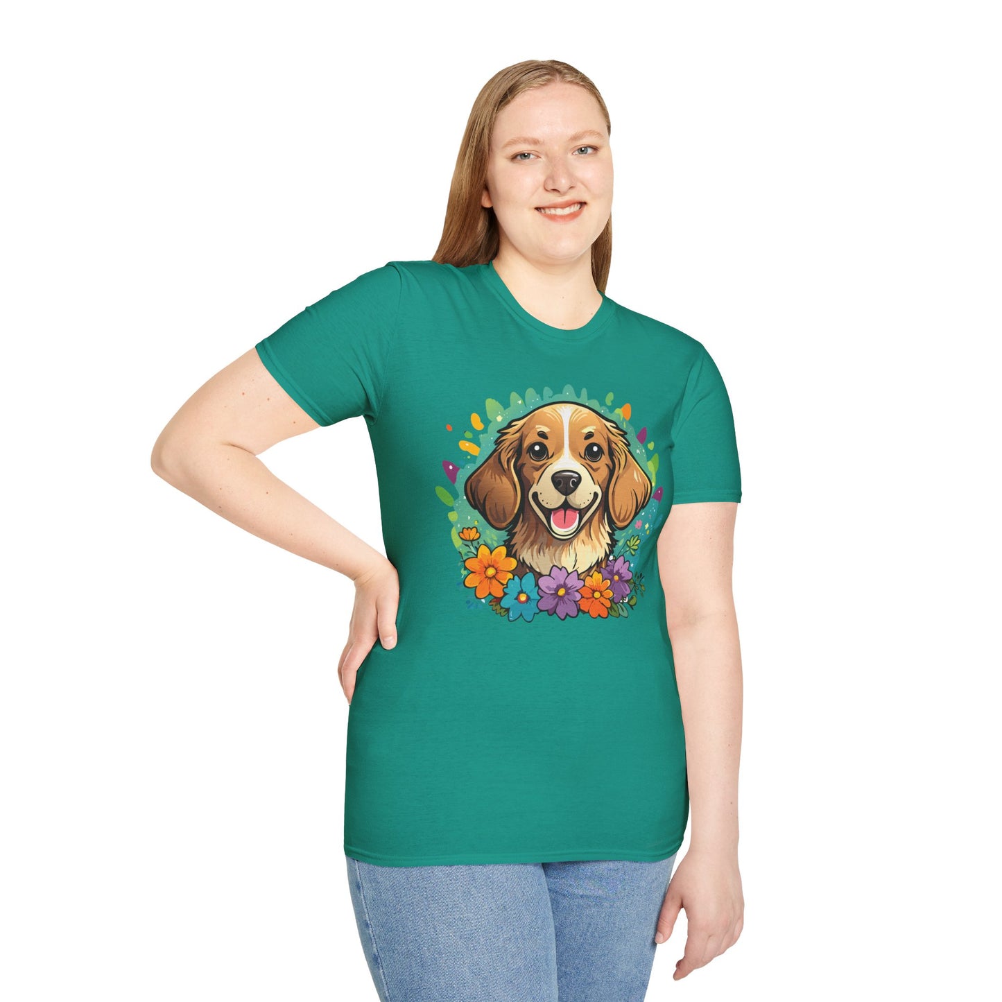 Dog Shirt, Shirt with Dog, Animal Tee, Shirt with Animals