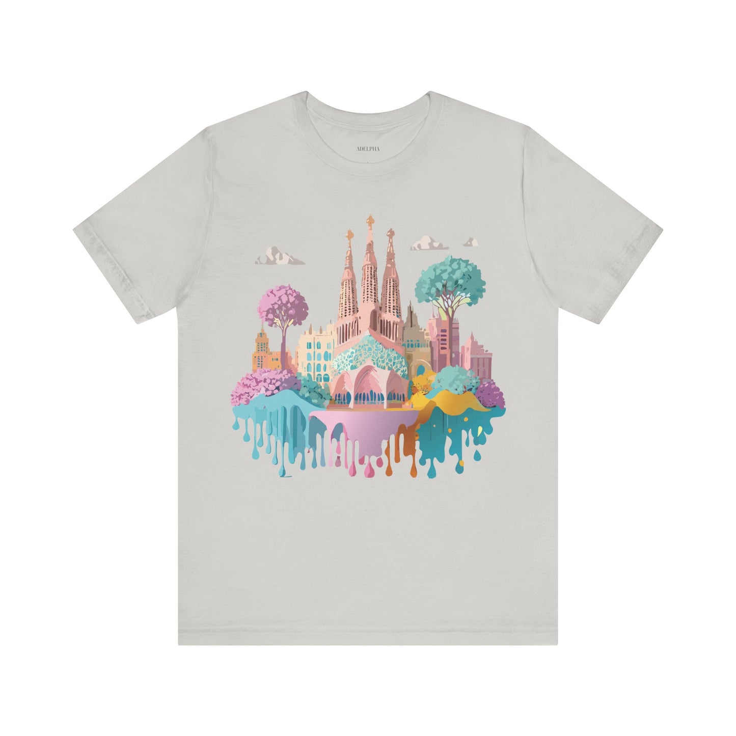 Tourist Shirt, Shirt with Barcelona - ADELPHA