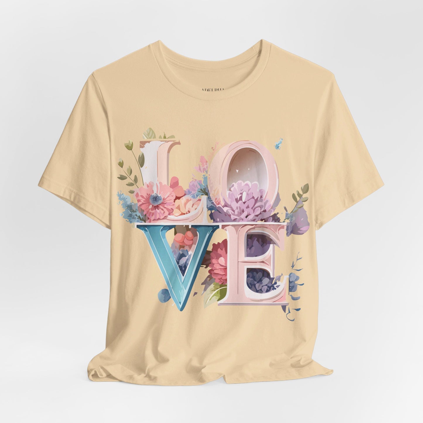 Natural Cotton Tee Shirt - Love story Collection Printify