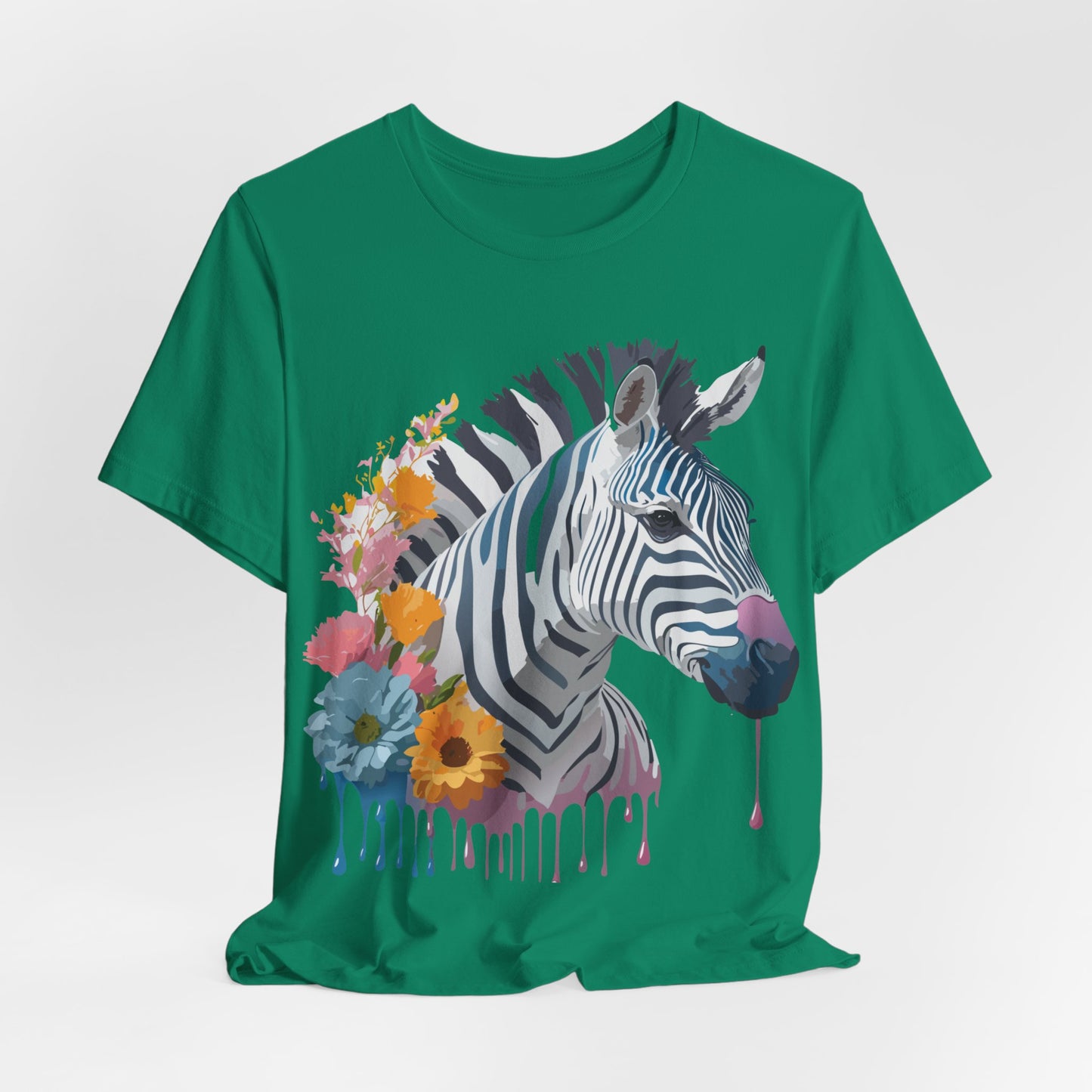 Shirt with Animals | Zebra Printify