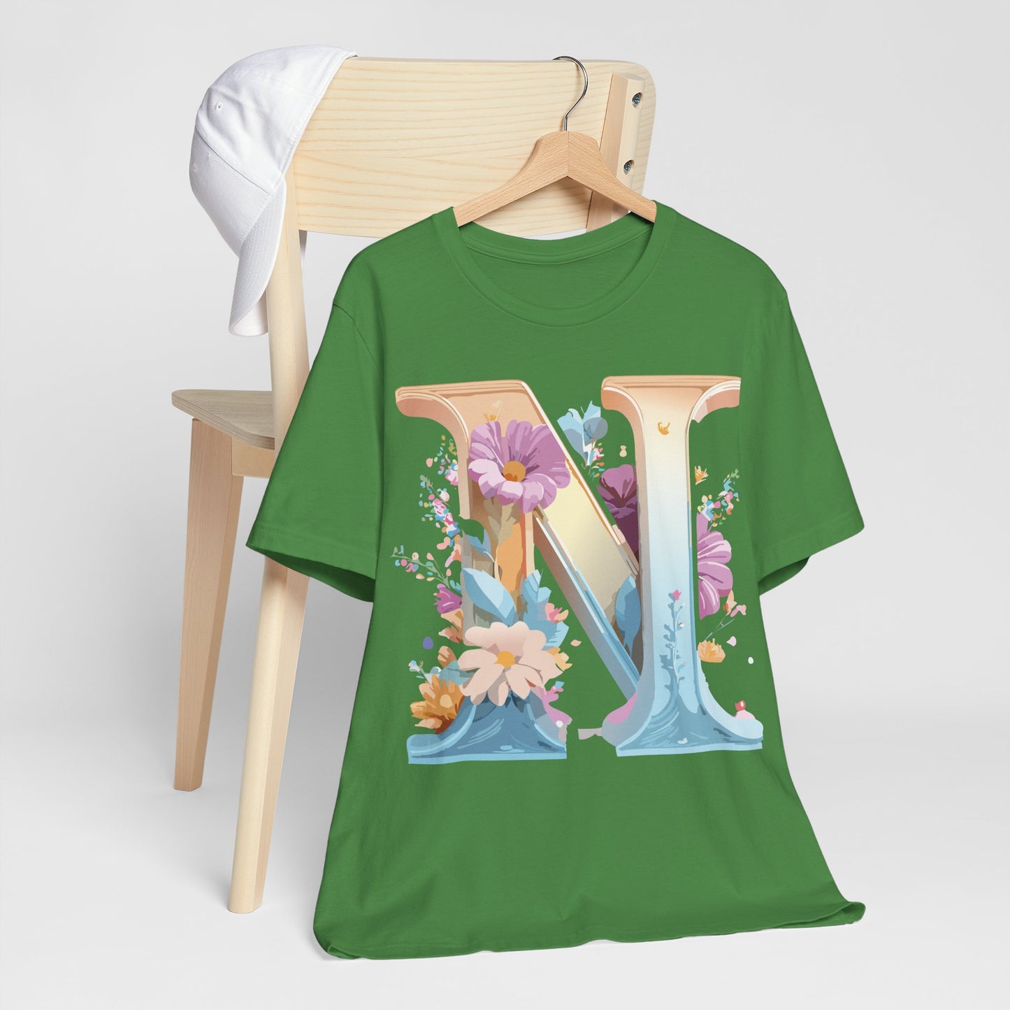 Letter Shirt, Letter N Shirt - ADELPHA