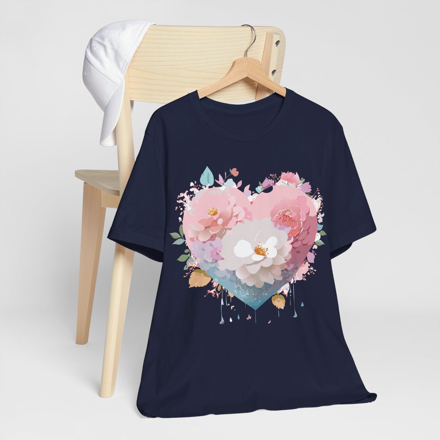 Natural Cotton Tee Shirt - Love Story Collection Printify