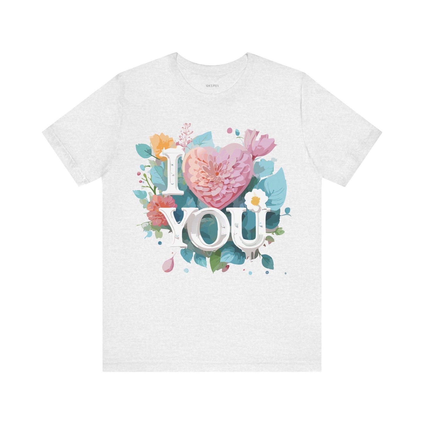 Natural Cotton Tee Shirt - Love story Collection Printify
