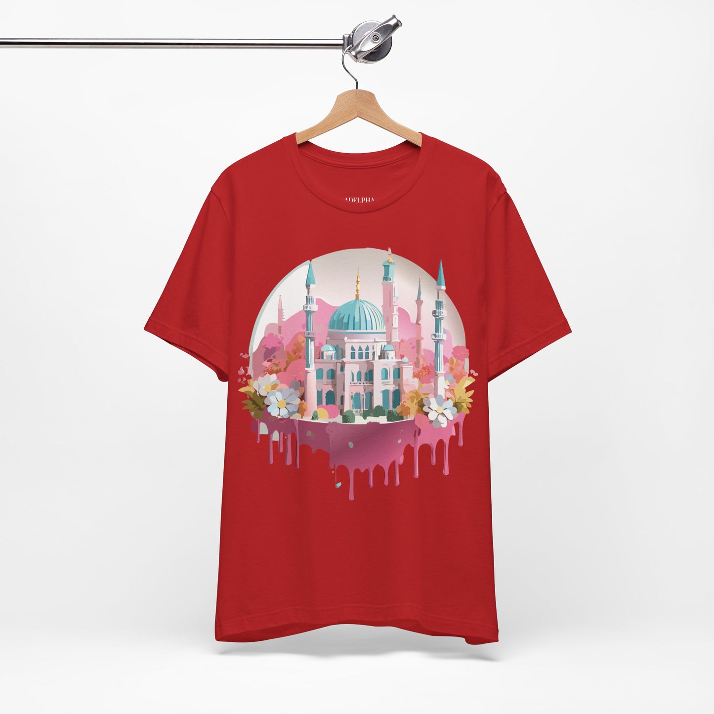 Natural Cotton Tee Shirt - Istanbul, Turkey Printify