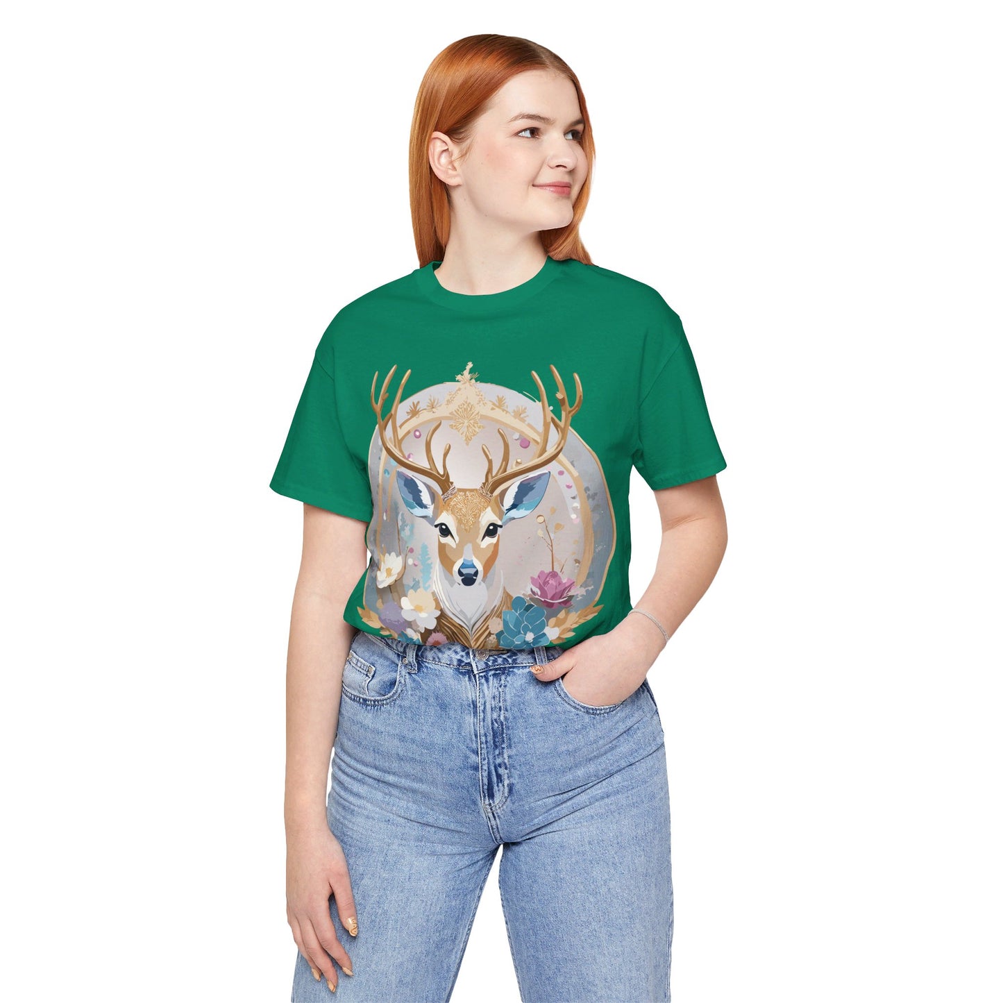 Natural Cotton Tee Shirt - Medallion Collection Printify