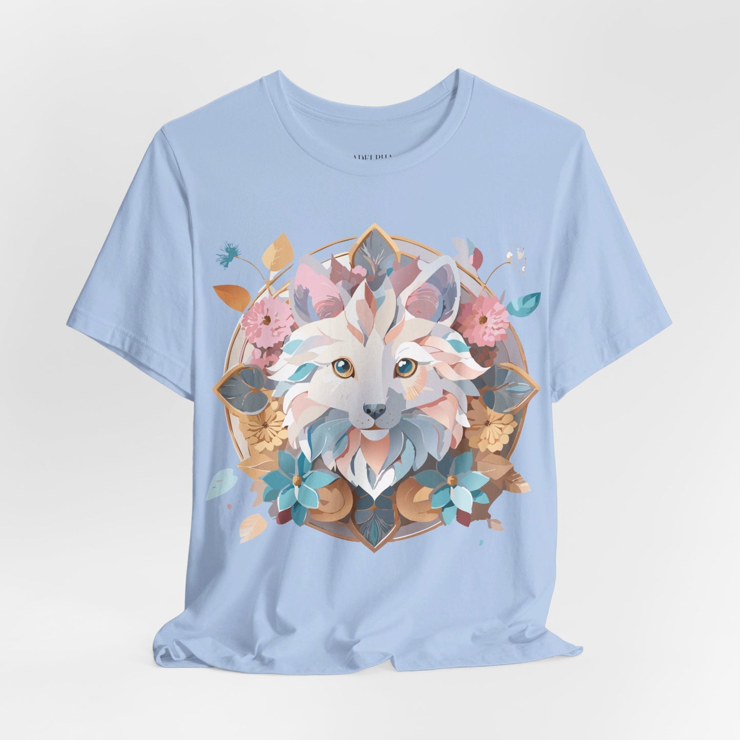 Natural Cotton Tee Shirt - Medallion Collection Printify