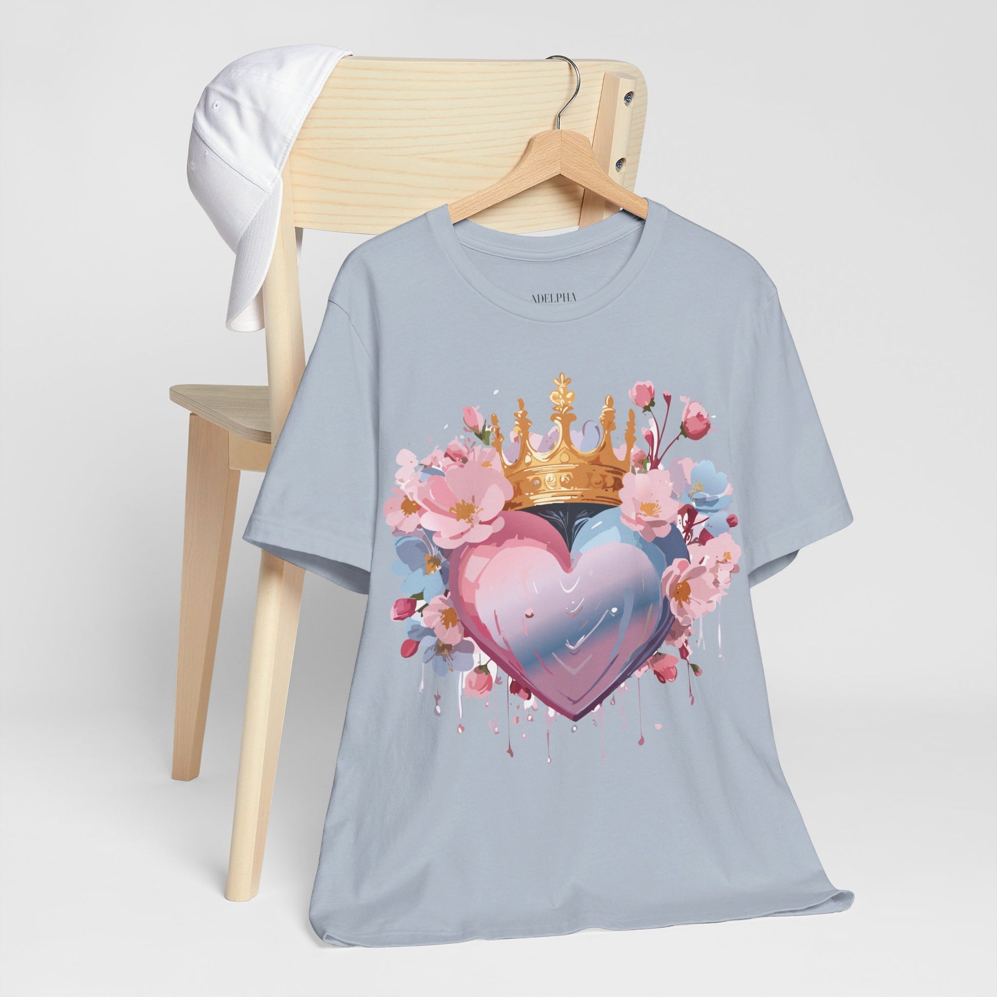 Natural Cotton Tee Shirt - Love story Collection Printify