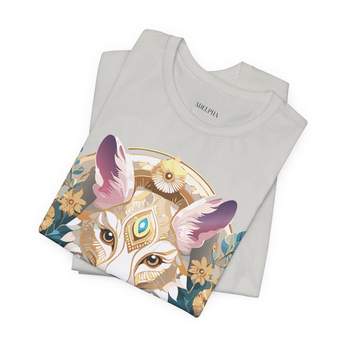 Natural Cotton Tee Shirt - Medallion Collection Printify
