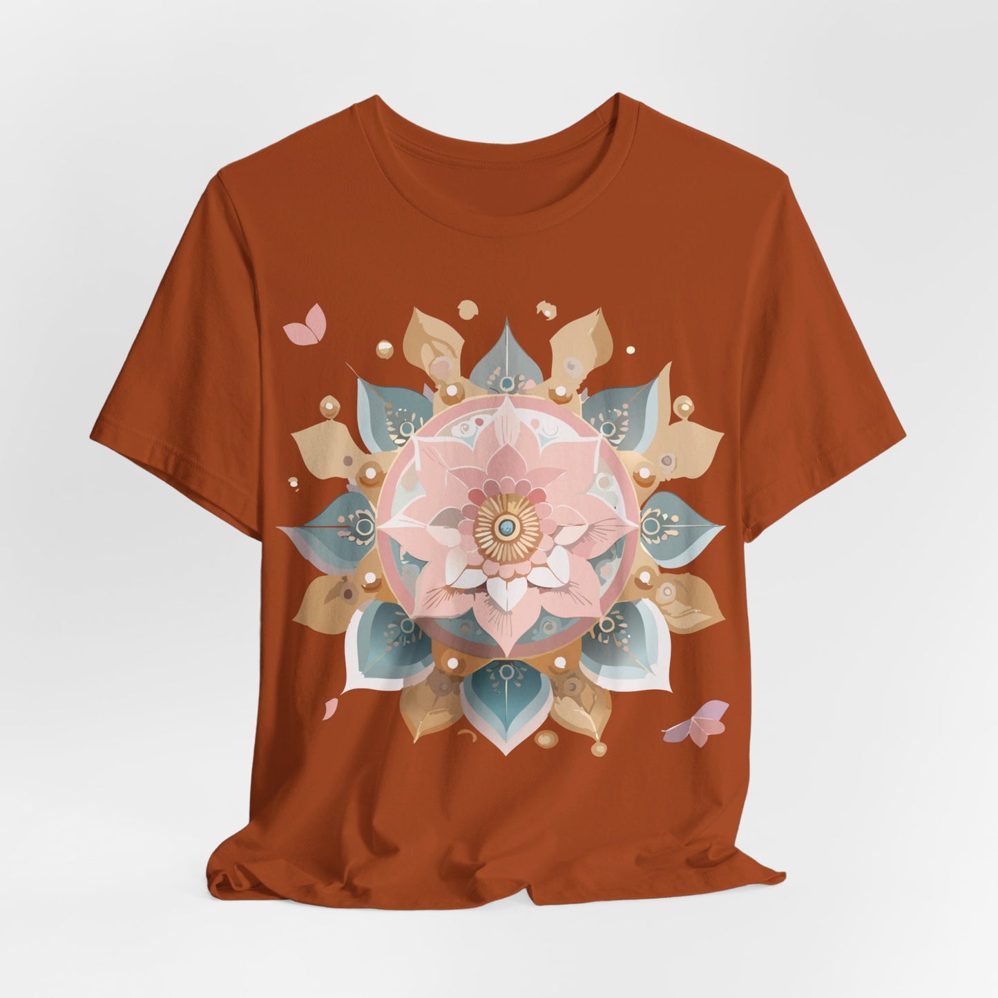 Natural Cotton Tee Shirt - Medallion Collection Printify