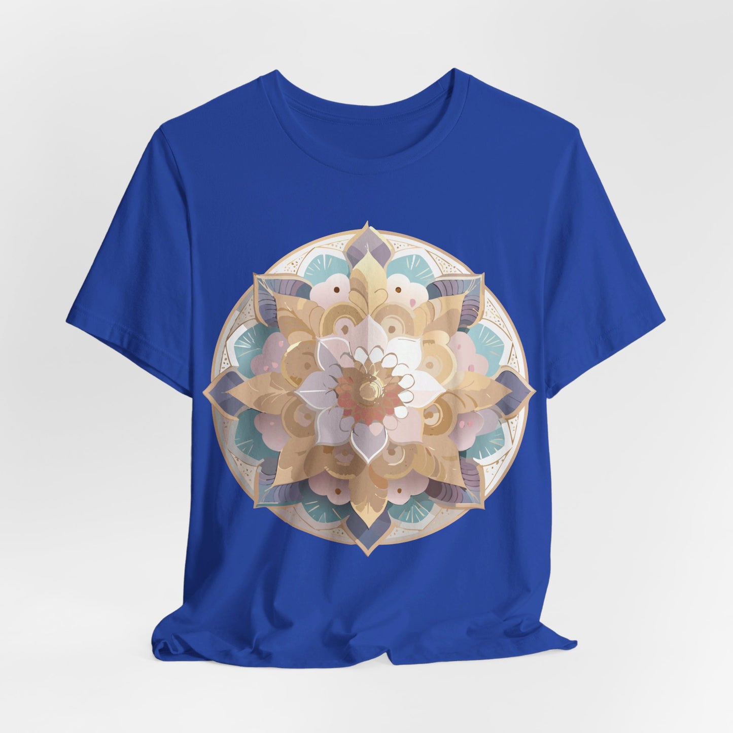 Natural Cotton Tee Shirt - Medallion Collection Printify