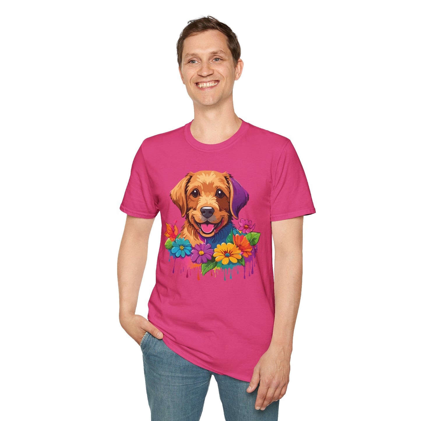 Dog Shirt, Shirt with Dog, Animal Tee, Shirt with Animals