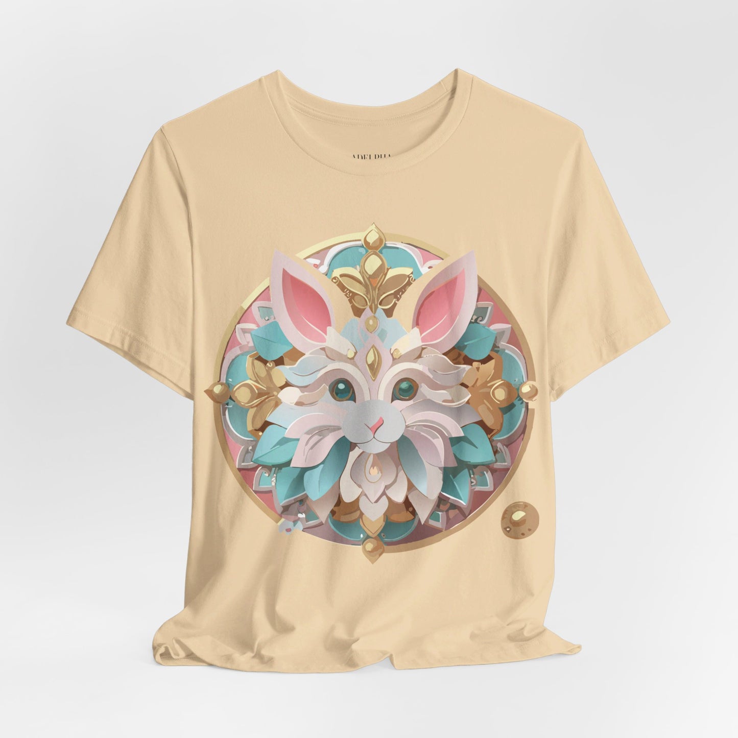 Natural Cotton Tee Shirt - Medallion Collection Printify