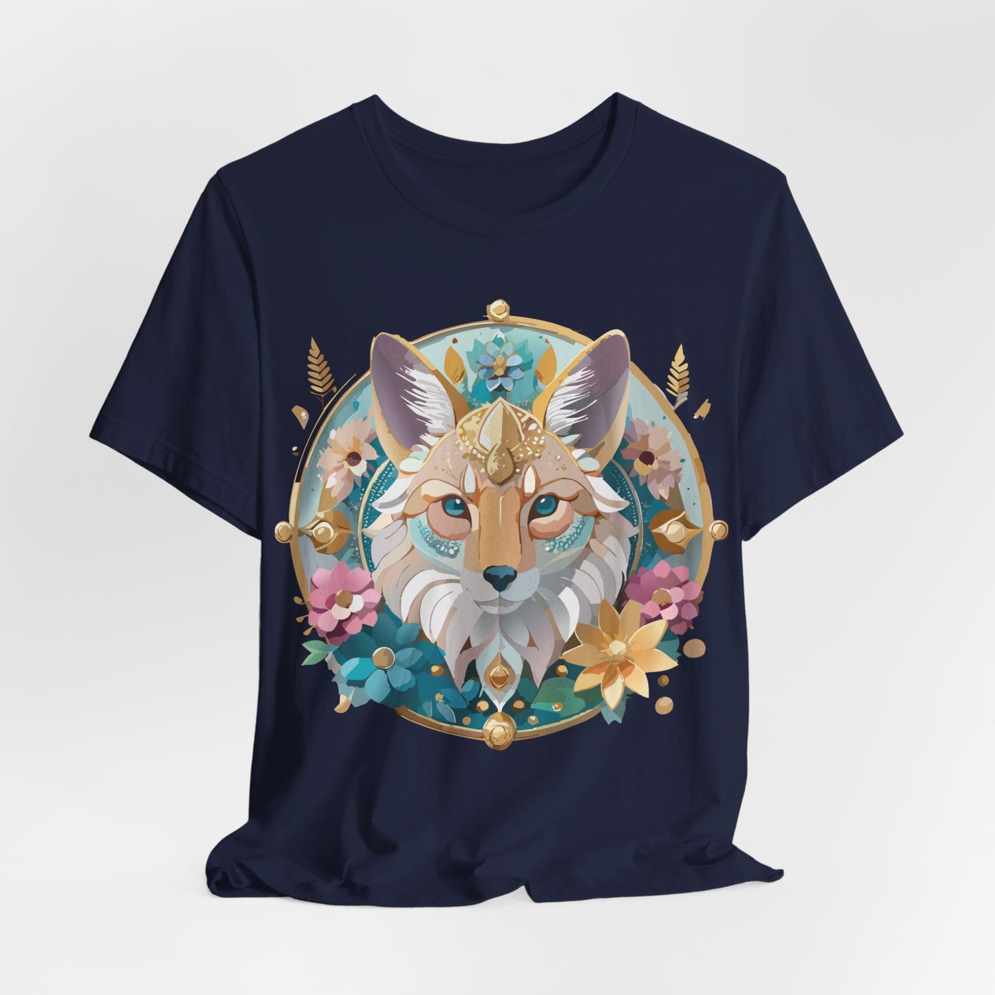 Natural Cotton Tee Shirt - Medallion Collection Printify